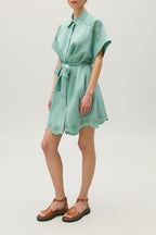 C&T Dress - Raflia - Water Green