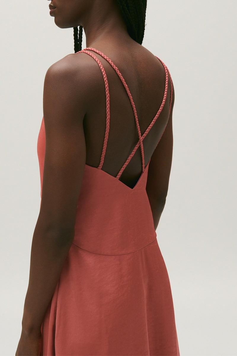 Vestido C&T - Roya - Terracota