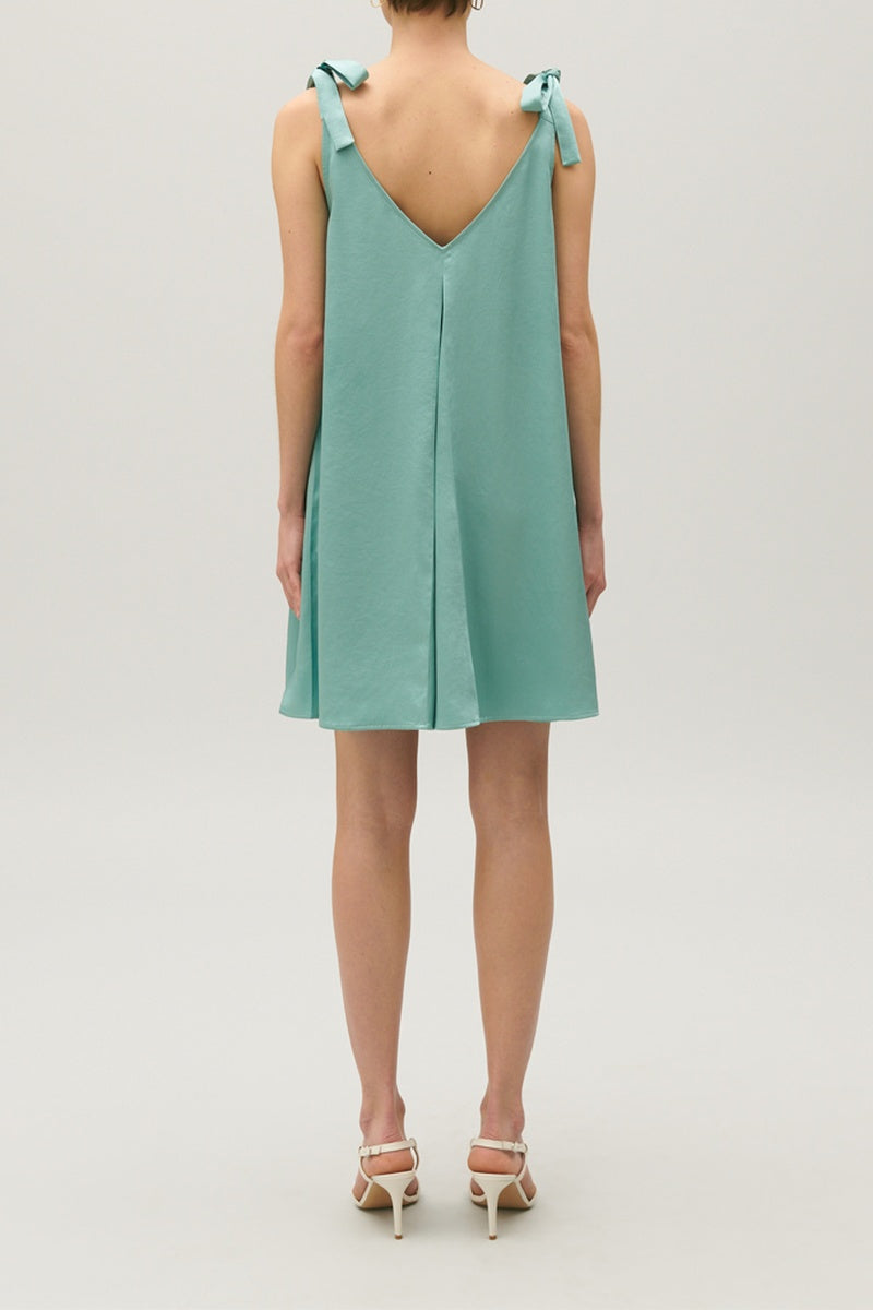 Claudie Pierlot - Robe Droite - Vert D'Eau