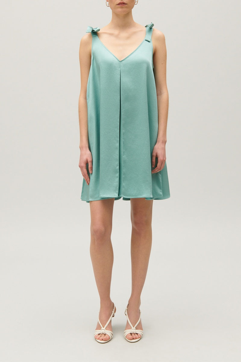 Claudie Pierlot - Robe Droite - Vert D'Eau