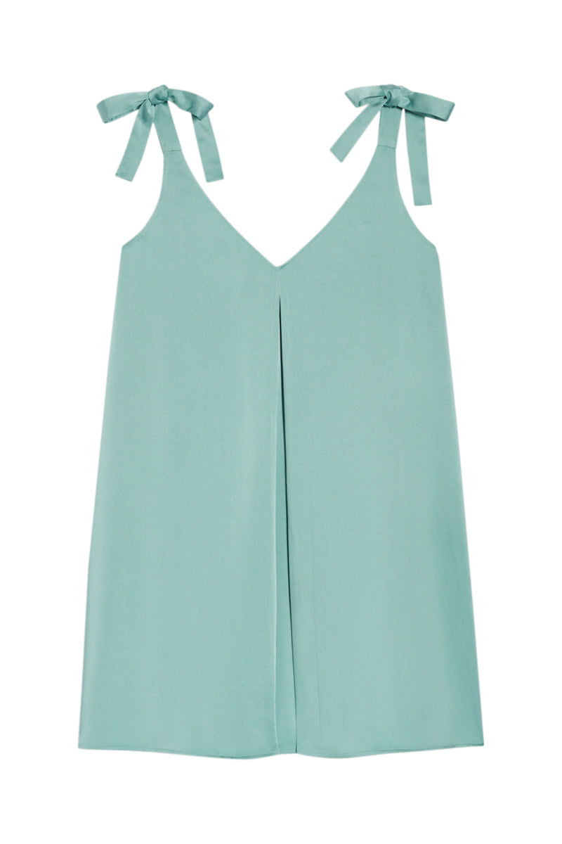 Claudie Pierlot - Robe Droite - Vert D'Eau