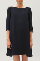 Claudie Pierlot - Robe Droite - Bleu Marine