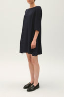 Claudie Pierlot - Robe Droite - Bleu Marine