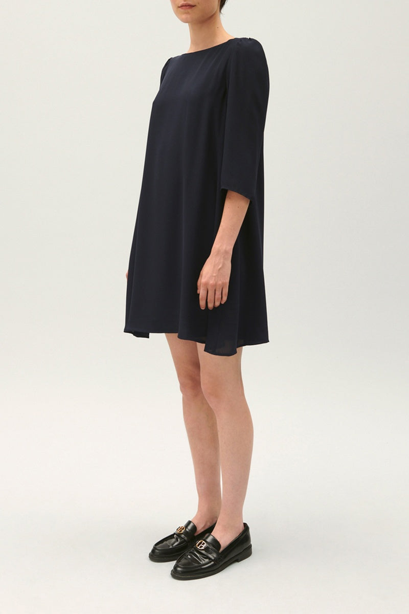 Claudie Pierlot - Straight dress - Bleu Marine