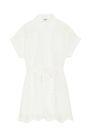 Claudie Pierlot - Vestido camisero - Crudo