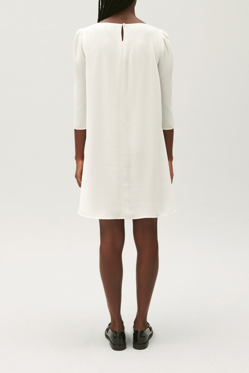 Claudie Pierlot - Robe Droite - Ecru