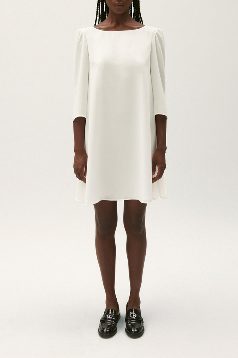 Claudie Pierlot - Straight dress - Ecru