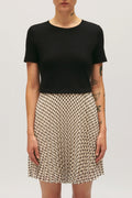 Claudie Pierlot - Robe Maille - Telicourte - Print Clair