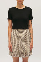 Claudie Pierlot - Robe Maille - Telicourte - Print Clair