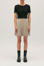 Claudie Pierlot - Robe Maille - Telicourte - Print Clair