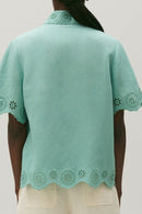 Claudie Pierlot - Blusa - Vert D'Eau