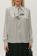 Claudie Pierlot - Blouse - Blanc Et Noir