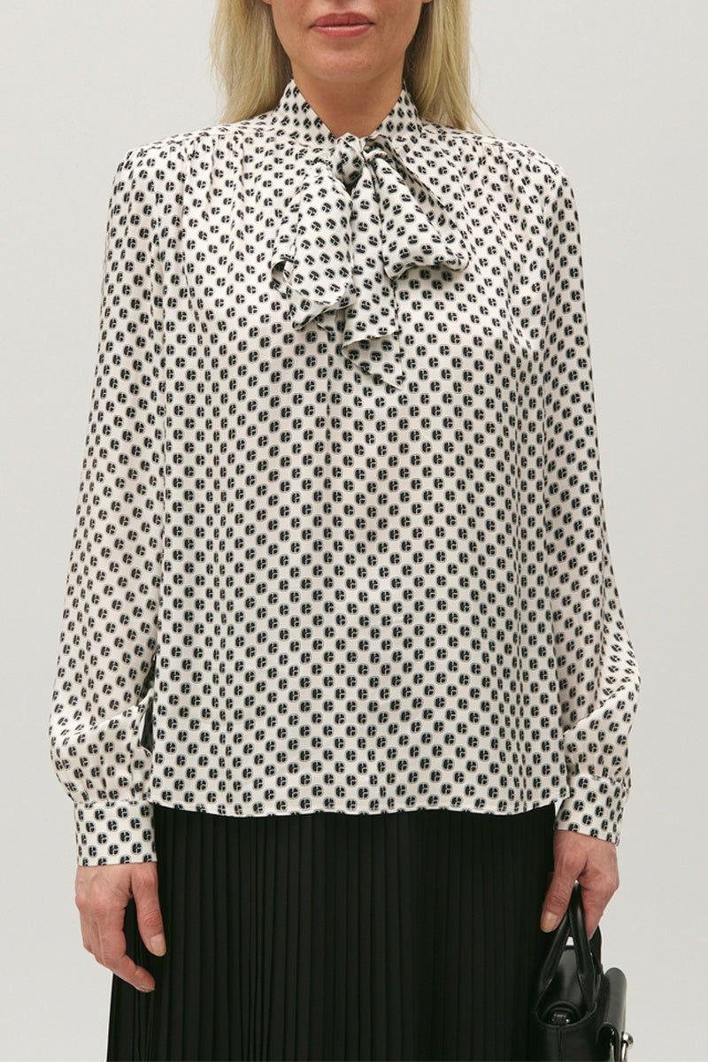 Claudie Pierlot - Blouse - Blanc Et Noir