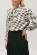 Claudie Pierlot - Blouse - Blanc Et Noir