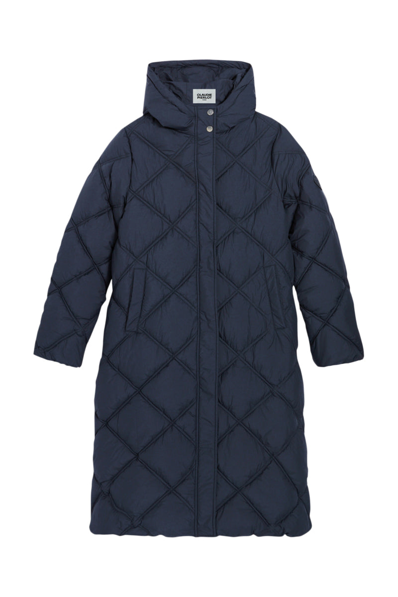 Claudie Pierlot - Down jacket - Bleu Marine