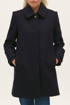 Claudie Pierlot - Coat - Gaustine - Navy