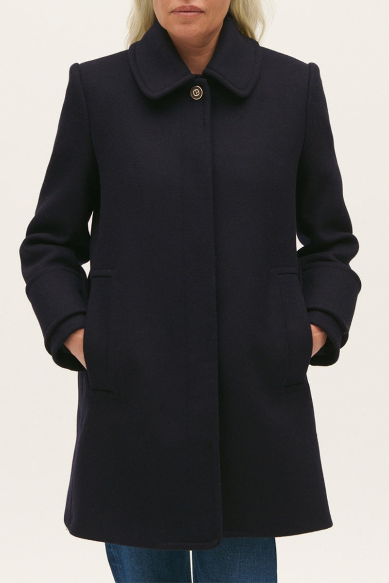 Claudie Pierlot - Coat - Gaustine - Navy