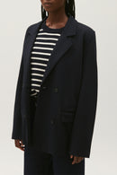 Claudie Pierlot - Suit Jacket - Navy Blue