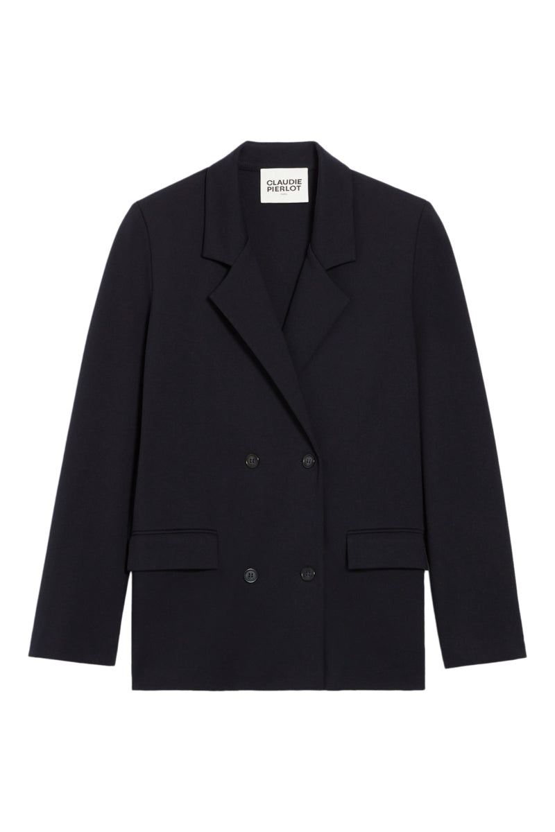 Claudie Pierlot - Suit Jacket - Navy Blue