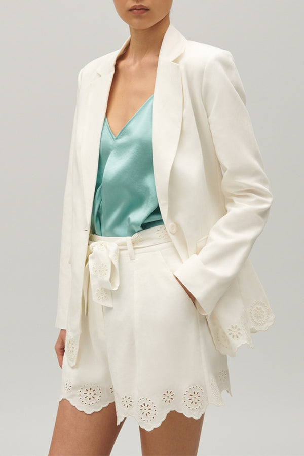Tailored Jacket - Vermeil - Ecru