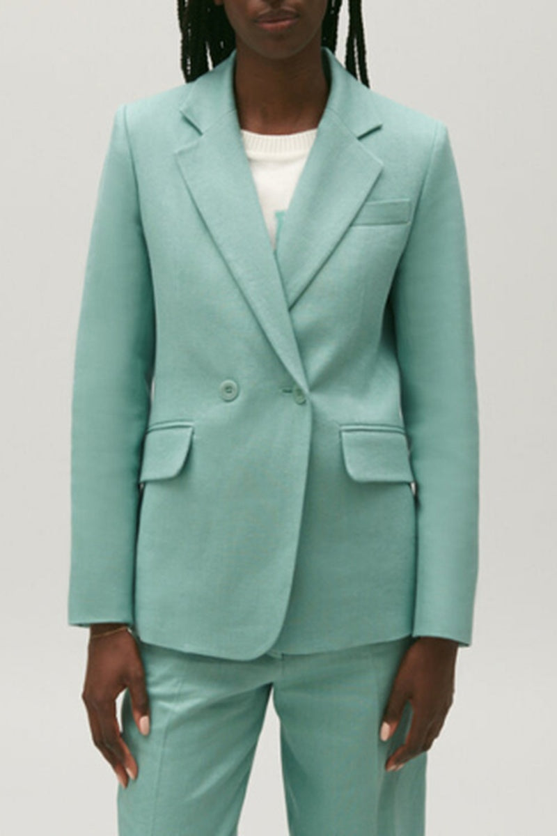 Claudie Pierlot - Veste Tailleur - Villaga - Vert D'Eau