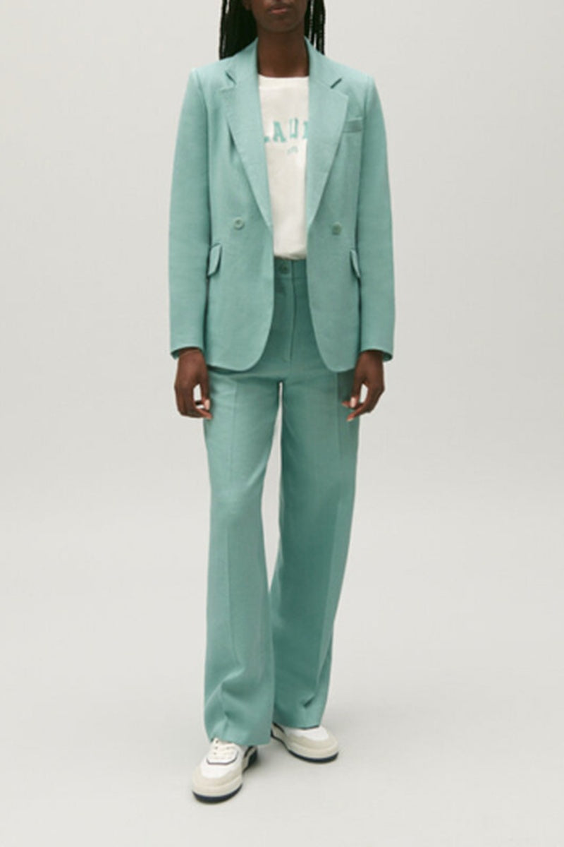 Claudie Pierlot - Veste Tailleur - Villaga - Vert D'Eau