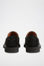 Closed Flat Shoes - Audechunky Strass - Black