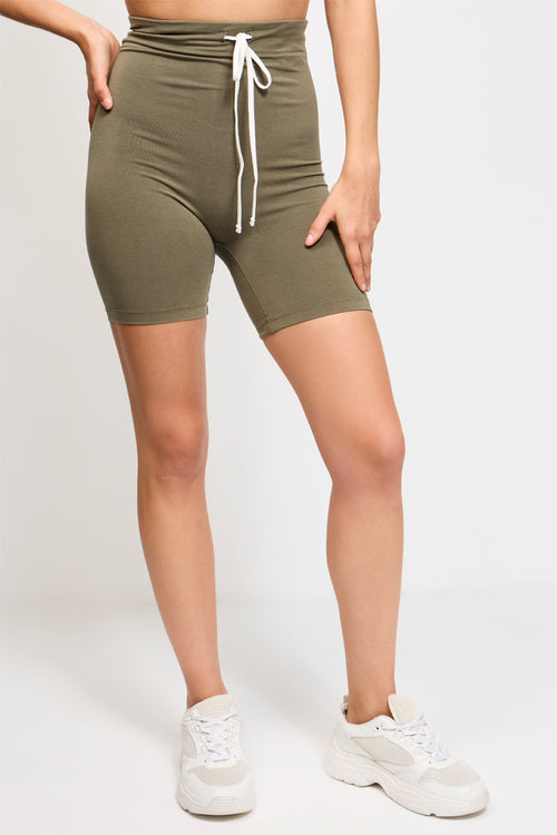 Cycliste - Kaki - Femme