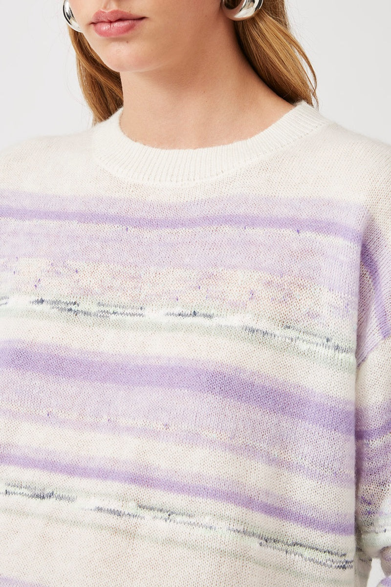 Pull En Mohair Et Liane Paraiso Mauve