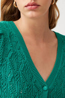Gilet Panama Vert