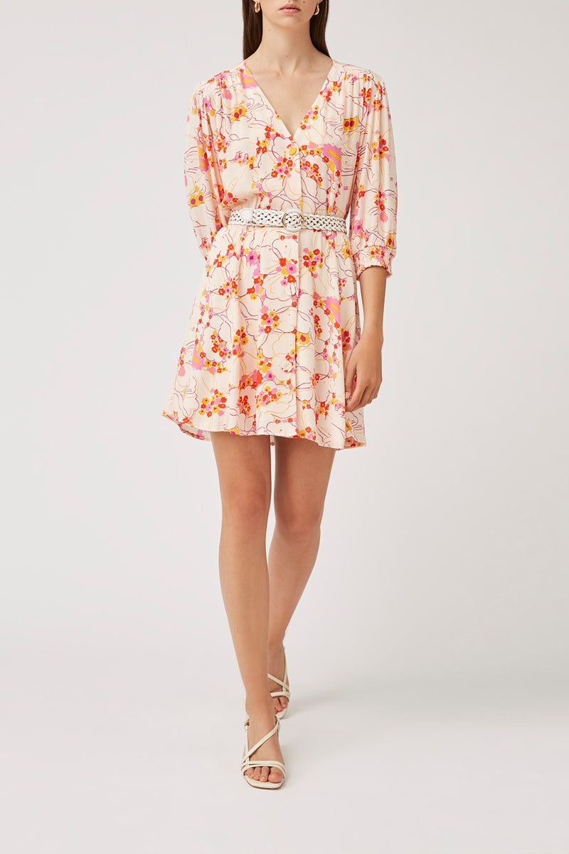 Caleb Rose Shirt Dress