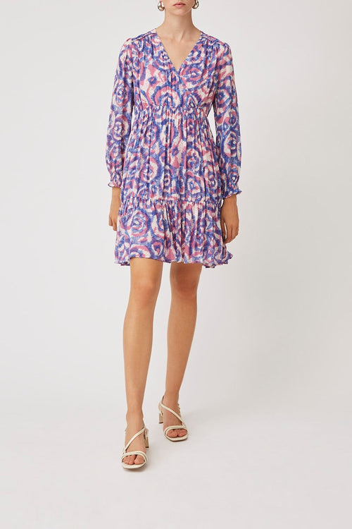 Ceci Skater Dress Coblalt Blue