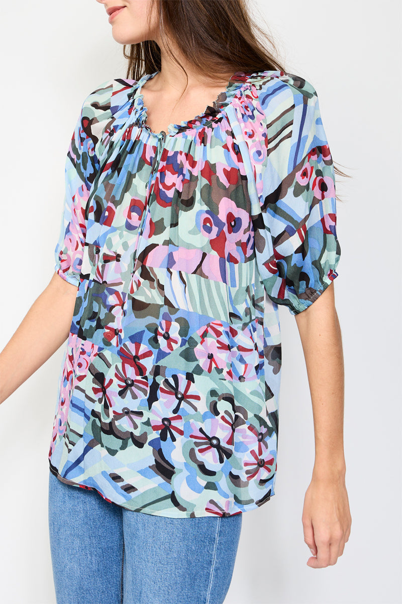 Blouse Lili Vert D’Eau