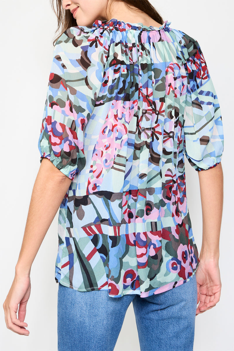 Blouse Lili Vert D’Eau