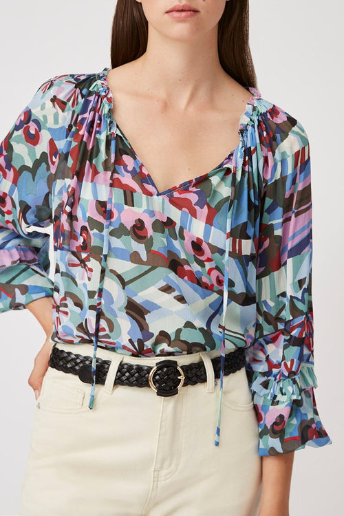 Blouse Lilian Vert D’Eau