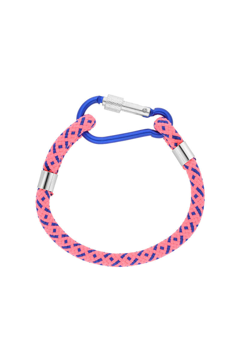 Blue And Pink Bracelet