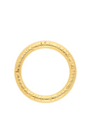 Yellow Gold-Plated Brass Ring