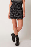 Minijupe - Noir Et Blanc