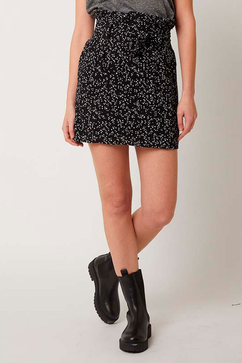 Minijupe - Noir Et Blanc