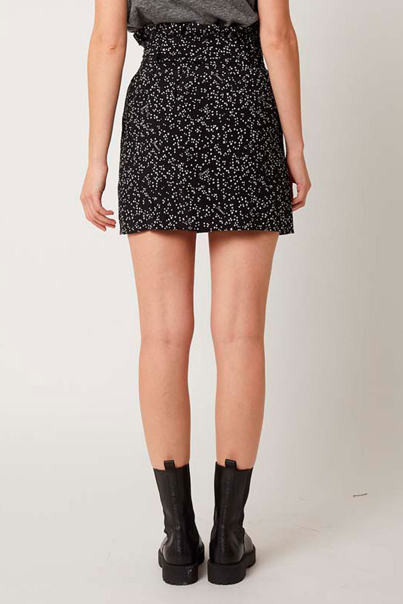 Minijupe - Noir Et Blanc