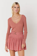 Berenice - Jumper - Terracotta