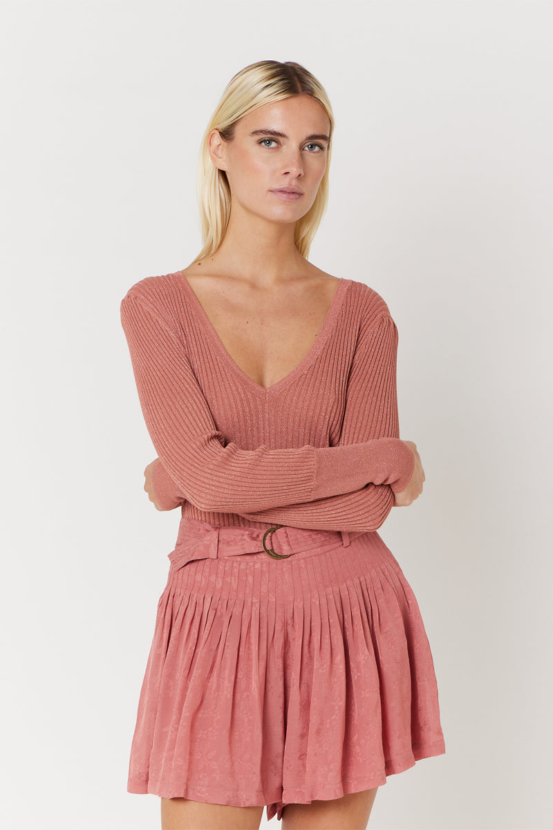 Berenice - Jumper - Terracotta