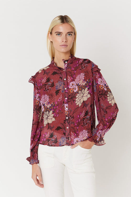 Chemise Imprimé Smocks - El-Dabi
