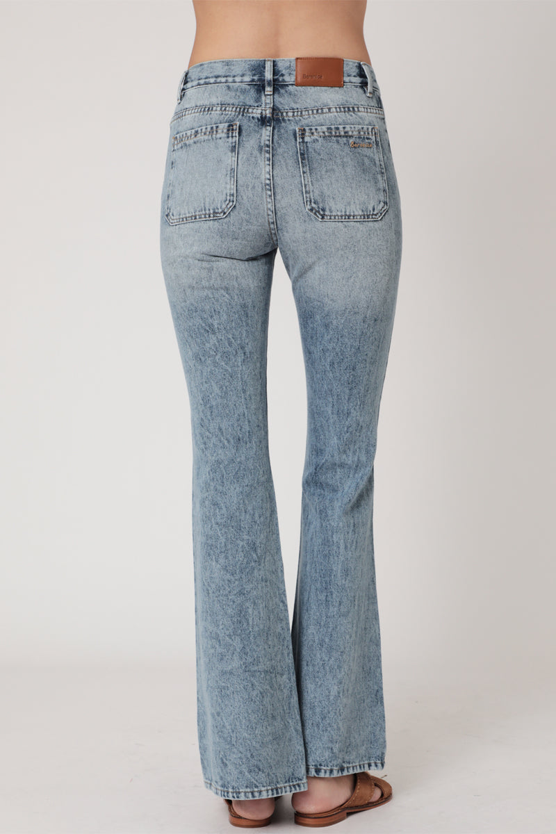 Berenice - Flare Jean - Blue