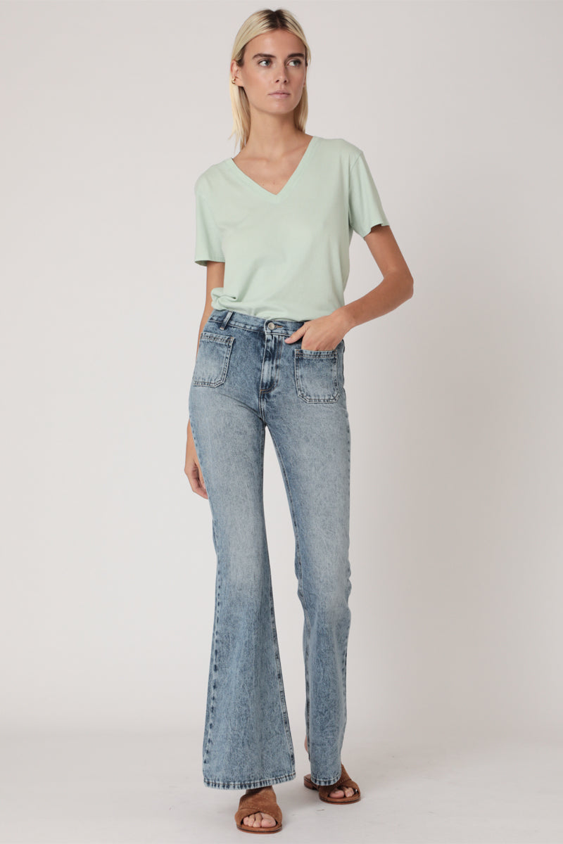 Berenice - Flare Jean - Blue