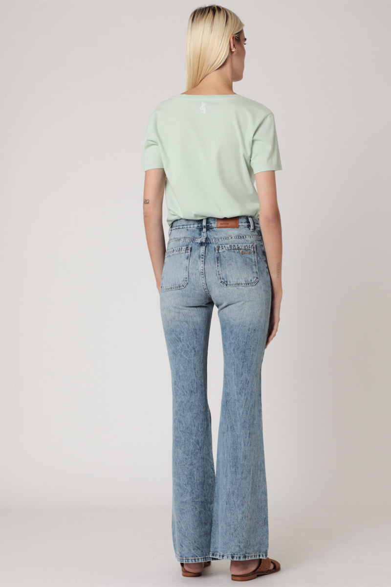 Berenice - Flare Jean - Blue