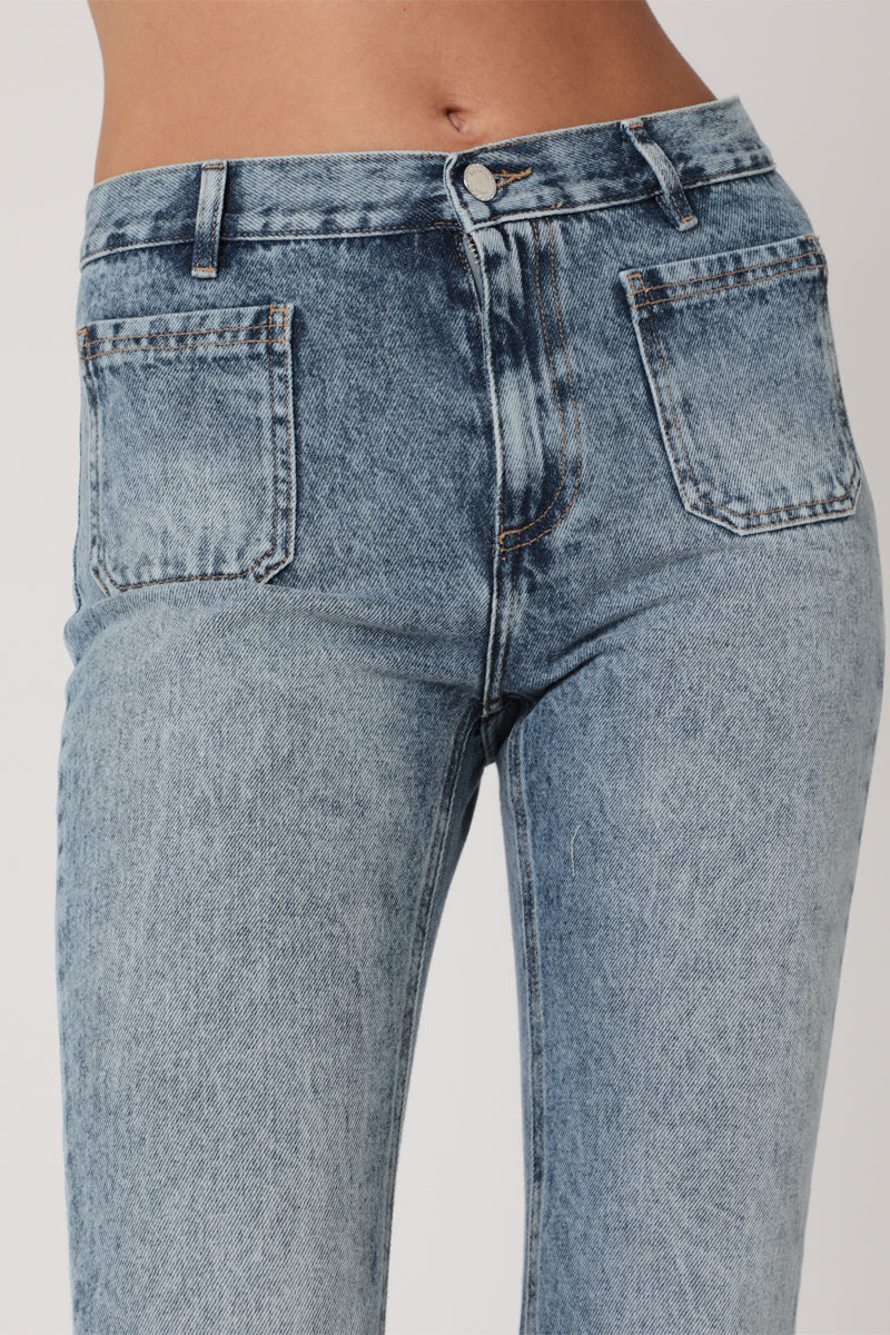 Berenice - Flare Jean - Blue