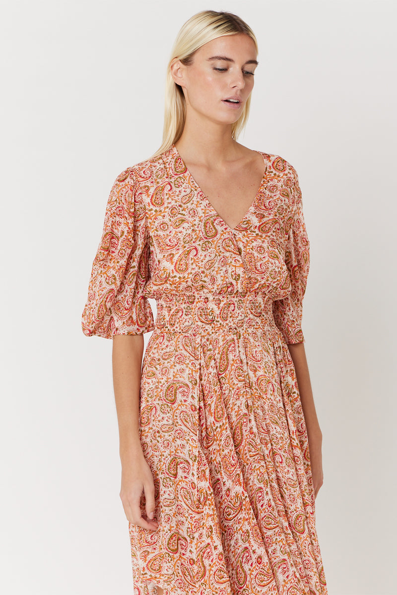 Berenice - Maxi Dress - Orange