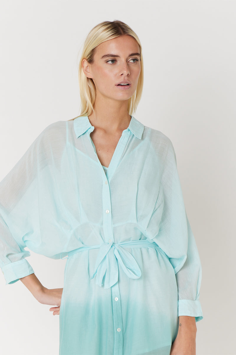 Berenice - Midi Tie Dye Dress - Duck