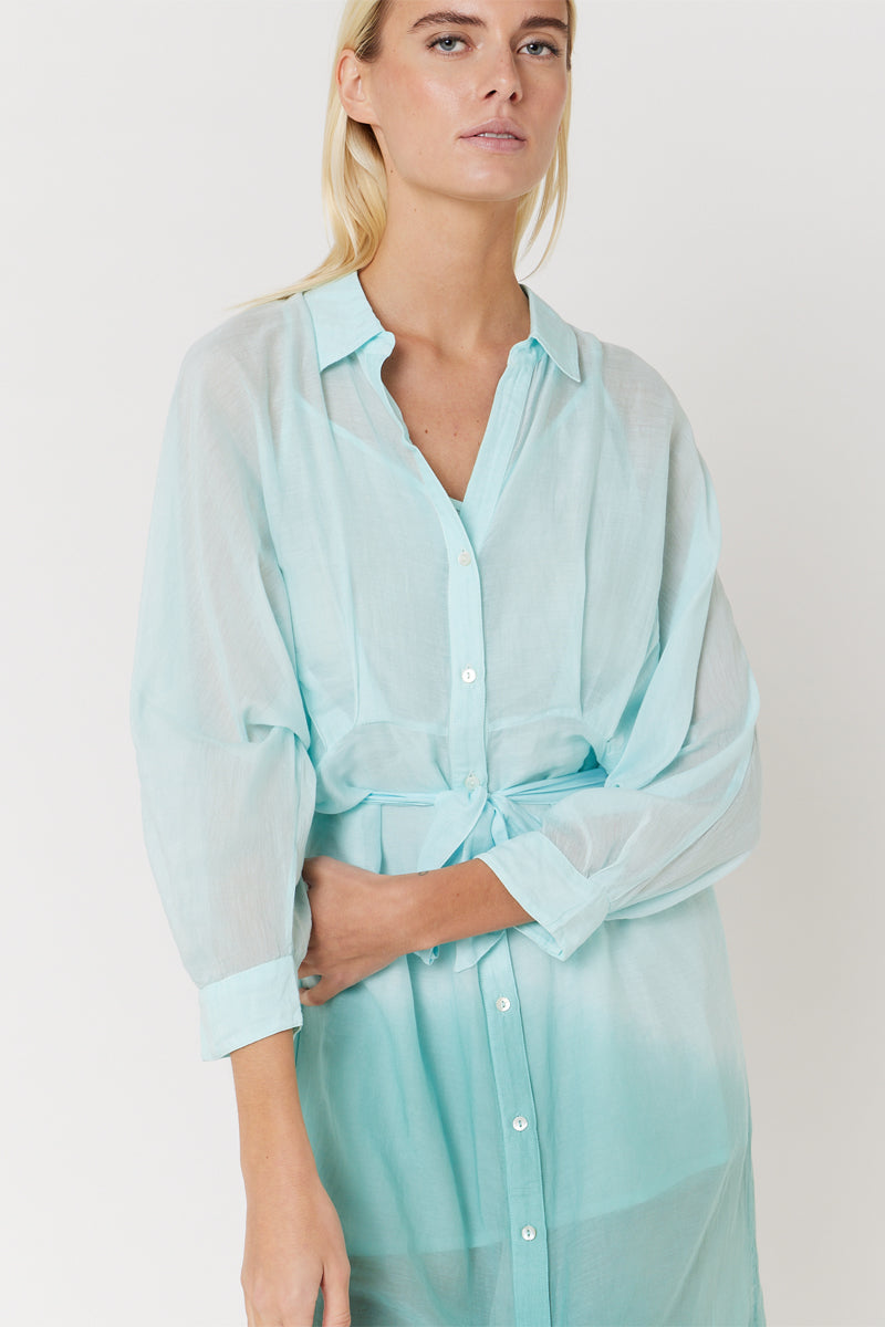 Berenice - Midi Tie Dye Dress - Duck